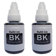 R C Print Compatible Refill Ink Bottles for Canon G Series Printer PIXMA G1000 G1010 G2000 G2002 G2010 G2012 G3000 G3010 G3012 G4000 G4010 (2 Black Bottles 70ML Each, Black)