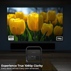 WZATCO Yuva Go Ultra Official Netflix & Google TV | Projector 4k Ultra HD | Native 1080P Full HD | | Auto Focus | Sealed Engine | 13000 Lumens | WiFi BT | Chromecast | ARC | Home Cinema