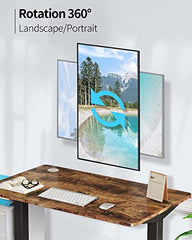MOUNTUP Single Monitor Wall Mount for Max 32" Screen, Holds up to 19.8lbs