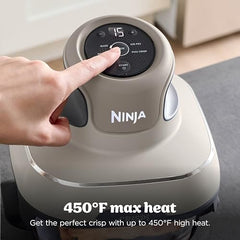 Ninja Crispi 1700W CleanCrisp Glass Air Fryer | 1.4L & 3.8L containers, Microwave, Freezer and PFAS Safe, Non-Toxic Glass Portable Cooking System with 2 year Warranty