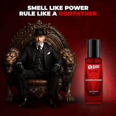 Beardo Godfather Perfume for Men | Long Lasting Perfume for Men | Aromatic & Spicy Scent | Gift for Husband, Boyfriend & Men | 20ml