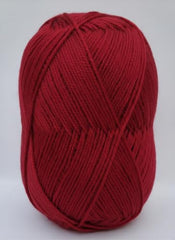 Vardhman BigBoss Knitting Yarn – 200g Ball, 575m, 84% Acrylic + 16% Nylon, 3-Ply DK Weight, Soft & Durable Wool for Knitting, Craft, babywear, blanket, winter wear; threads for crochet hook needle - Boss-15 - Cream