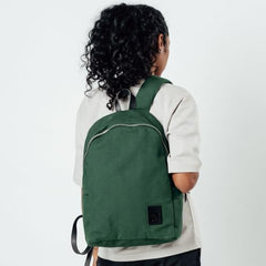 DailyObjects Pedal Everyday Casual Laptop Backpack (16L) Fits Upto 14 Inch Laptop, Unisex Travel Backpack Durable Canvas Material, Zippered Compartments With Pockets (Beige)