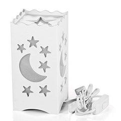 SYGA Moon Star Design Table Lamp (25 x 10 x 10, White)