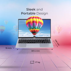 Acer Aspire 3 Intel Core i5-1334U Processor,Office 2024 + M365 Basic, (8GB DDR4 RAM/500 GB SSD) with 39.62 cm (15.6") FHD LED-Backlit IPS Display/Win 11Home,A325-53, Pure Silver, 1.7KG