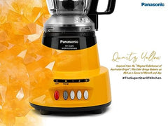 Panasonic Heavy Duty Mixer Grinder For Kitchen MX-AV425 (Sunstone Orange) Elements Series Powerful 1500W (MMLW) 4 Jar (Three-304 Stainless Steel & 1Juicer Extractor Jar) | 5 Years Motor Warranty