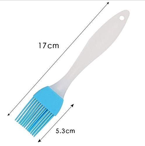 SYGA 2 Pcs Silicone Pastry Brush for Cake Cooking, Baking, Glazing (Multicolor)