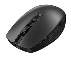 HP 710 Rechargeable Silent Mouse/6 programmable buttons/90-day Rechargeable Battery Life Track-On Glass Sensor(Silver)