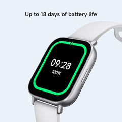 Xiaomi Redmi Watch 5 Active Matte Silver|Smartwatch| 2.0" LCD display, Long battery life, Bluetooth calling, Noise reduction, Health tracking, 5ATM waterproof, 18 days battery life