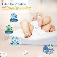 Wowper Easy Pants Baby Diaper | Medium Size Diapers | Diapers with Wetness Indicator | Upto 12 Hrs Absorption | 7-12 Kg | 34 Counts