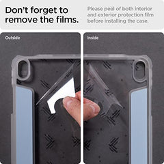 Spigen Flip case for iPad Air 11 inch M4 (2026), iPad Air 11 inch M3/M2 (2025-2024), 10.9 inch 5th/4th Gen (2022/2020), Trifold, Pencil Holder, Full Cover(Liquid Air Folio) - Black