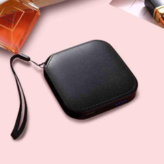 10000 mAh 15 W Compact Pocket Size Power Bank (Black, Lithium-ion) Black | Lithium-ion Battery, Fast Charging 15W, Portable Design, 10000 mAh Capacity, Pocket Size