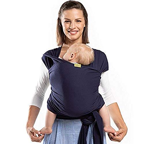 SYGA Baby Wrap Carrier, Navy Blue Child Sling, Perfect for Infants and Babies