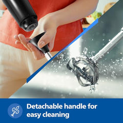 PHILIPS HL1681 Hand Blender, 300W Motor, Rust free steel arm | Easy single trigger operation |Specially designed blades |Ergonomically designed |Wall bracket for storage