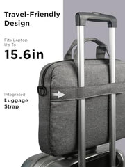 Lenovo Casual Laptop Briefcase T210 (Toploader) 39.62 cm (15.6-inch) Water Repellent Black, Sleek Design, Lightweight, Office Use, Black