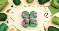 M.G ENTERPRISE MG Baby MelonKnitting Wool 200 Wool Thread for Crochet & DIY Craft Projects