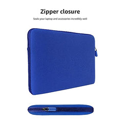 Amazon Basics laptops Sleeve Case Cover Pouch for 13"/33 cm for Men and Women | Slim Profile Neoprene, Soft Puffy Fabric Lining, 360 Protection, Smooth and Premium Zipper (Black)