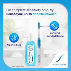 Sensodyne Toothpaste Rapid Relief | Fast Sensitivity Relief Tooth Paste Combo Pack - 160gm (80gm x 2) | Fresh Taste | Dentist Recommended