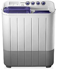 Samsung 7 kg, 5 star, Semi Automatic Top Load Washing Machine (WT70M3000UU/TL, Air Turbo Drying, LIGHT GRAY, 5 Year Warranty on Wash Motor)