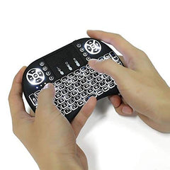 Tobo Wireless Touchpad Mini Keyboard Bluetooth K25 for Windows and Mac OS Computers, Home Theater PC Users, IPTV,(Black). TD-621KM