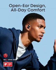 Soundcore AeroFit 2 by Anker Open Ear Earbuds, Open Ear Headphones, Earbuds