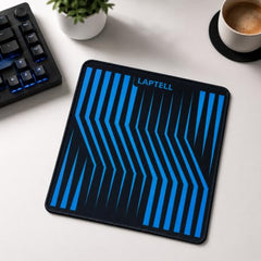 Laptell Gaming Mouse Pad with Smooth Fabric Surface & Non-Slip Rubber Base | Waterproof Washable Mat for Laptop, Desktop & Gaming Mouse | High-Speed Tracking, Portable Design – Retro 90s