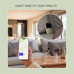 Satechi FindAll Wallet Card, Find My Compatible Tracker, Desert Rose