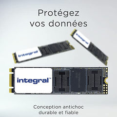 Integral 128GB M.2 SATA III 2280 Internal SSD, up to 480MB/s Read 400MB/s Write