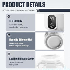 Mini Laundry Machine 1.5L Portable Laundry Machine and Spinner for Baby Clothes, Underwear, Socks; Ideal for Travel, Dorms, Camping