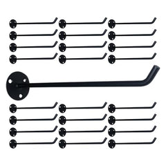 APUS 12" 25 Pcs Wall Mount Display Hooks of Stainless Steel | Pegboard Hook for Display and Hanging in Showrooms, General Stores, Garment Stores, Mobile Shops (Mirror Polish, 12 Inch)