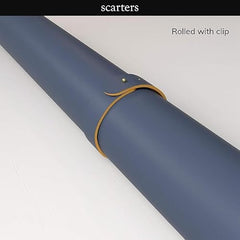Scarters Desk Mat & Extended Mouse Pad 90x45cm | Reversible, Blue & Yellow