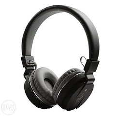 PremiumAV SH12 Wireless Bluetooth Over The Ear Headphone with Mic (Black)