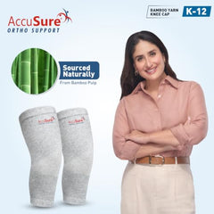 AccuSure Premium Knee Support for Men & Women –Compression Brace with 1-Year Warranty for Pain Relief, Arthritis, Injury Recovery, Sports, Running & Joint Stability -Small