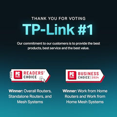 TP-Link Deco X15 Dual-Band AX1500 WiFi 6 Mesh Wi-Fi System Deco X15 2-Pack | Replaces Routers and Extenders | Covers up to 3,900 sq.ft. | 2 Gigabit ports per unit, supports Ethernet Backhaul