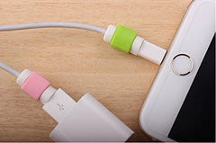 SYGA Charger Cable Saver Protector for Mobile Laptop Macbook Charge Cable Saver and Fixer(2 Pcs, Assorted Colors)