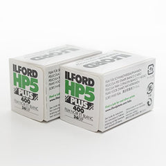 Ilford 1574577 HP5 Plus, Black and White Print Film, 35 mm, ISO 400, 36 Exposures 2-Pack