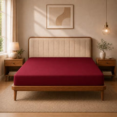 Utopia Bedding Waterproof Mattress Protector, Cotton Terry Fabric, King Size, Brown, Breathable & Elastic Fitted