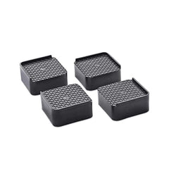 BUNVOX™ Fridge Stand Multipurpose Heavy Duty Stand for Washing Machine, Cupboard, Single Door, Double Door Refrigerator, Sofa Base Stand (Set of 8)