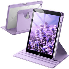 JETech 360° Rotating Case for iPad 9th/8th/7th Gen 10.2", Black