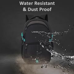Lavie Sport 46Cm Triumph 29L Laptop Backpack With Rain Cover For Men & Women | Premium Backpack For Boys & Girls,Navy