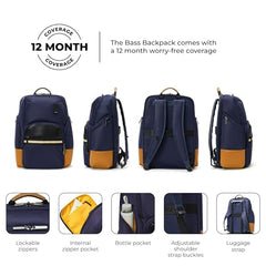MOKOBARA Coupe 21L Laptop Backpack 15.6 Inch Office Travel Grey