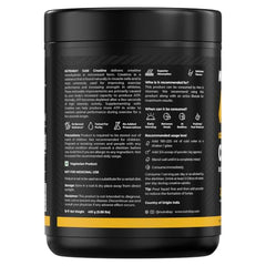 Nutrabay Pure Series Micronised Creatine Powder Monohydrate, Pre/Post Workout Bodybuilding, Crossfit Supplement, 250 g (Unflavoured)