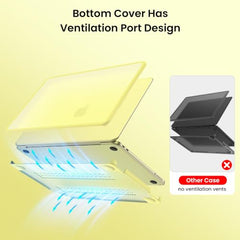 BlueSwan Case for MacBook Neo Cover 13 inch 2026 Crack-Resistant Armor