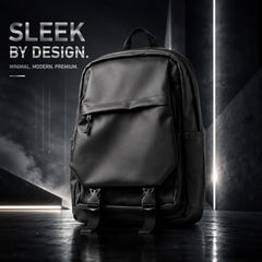 GadgetBite Zenith 32 Litre Laptop Bag with 15.6 Inch Laptop Compartment and Organiser Pocket for Men Women Boys Office College and Travel with Bottle Pocket Laptop Backpack - Black (Grey)