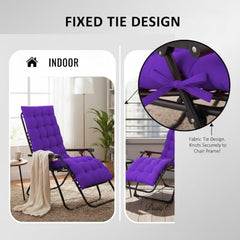 DADDY COOL Multipurpose Extra Long Rocking Chair Cushion for Outdoor and Indoor/Chair pad for Home & Office Chair Filling 18 x 50 Inch Pack of 1 Dark Green (Only Cushion)