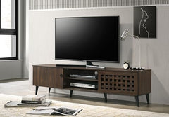 DeckUp Soneva Engineered Wood TV Unit (Wotan Oak & White, Matte Finish)