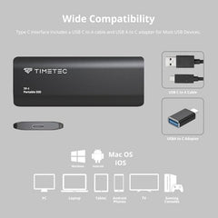 Timetec 512GB SSD NVMe PCIe Gen3x4 8Gb/s M.2 2280 3D NAND QLC High Performance SLC Cache Read Speed Up to 1,900MB/s Internal Solid State Drive for PC Laptop and Desktop (512GB)