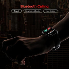 boAt Storm Call 3 w/TBT Navigation, Daily Activity Tracker, DIY Watch Face Studio,700+ Active Modes, 1.83" (4.6 cm) HD Display Fitness Smart Watch for Men & Women(Black Metal)