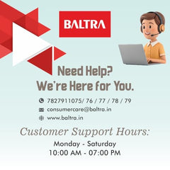 Baltra Casual 750 Watts Dry Iron | Non Stick Coated Soleplate | Light Weight | Adjustable Temperature Control | Cotton Braided Swivel Cord | Press Iron for Clothes | 2 Years Warranty