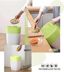 Ezee Live Life Ezee Way Garbage Bags for Dustbin/Trash Bag|30 count|Medium 19 X 21 Inches